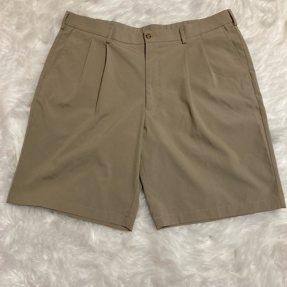 Pro Tour Cool Play Khaki Golf Shorts Men’s Size 38 Sporty‎ Casual - Picture 1 of 7